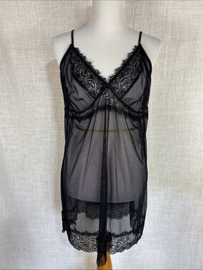 Fig Leaves Boudoir sheer negligee - so pretty!
